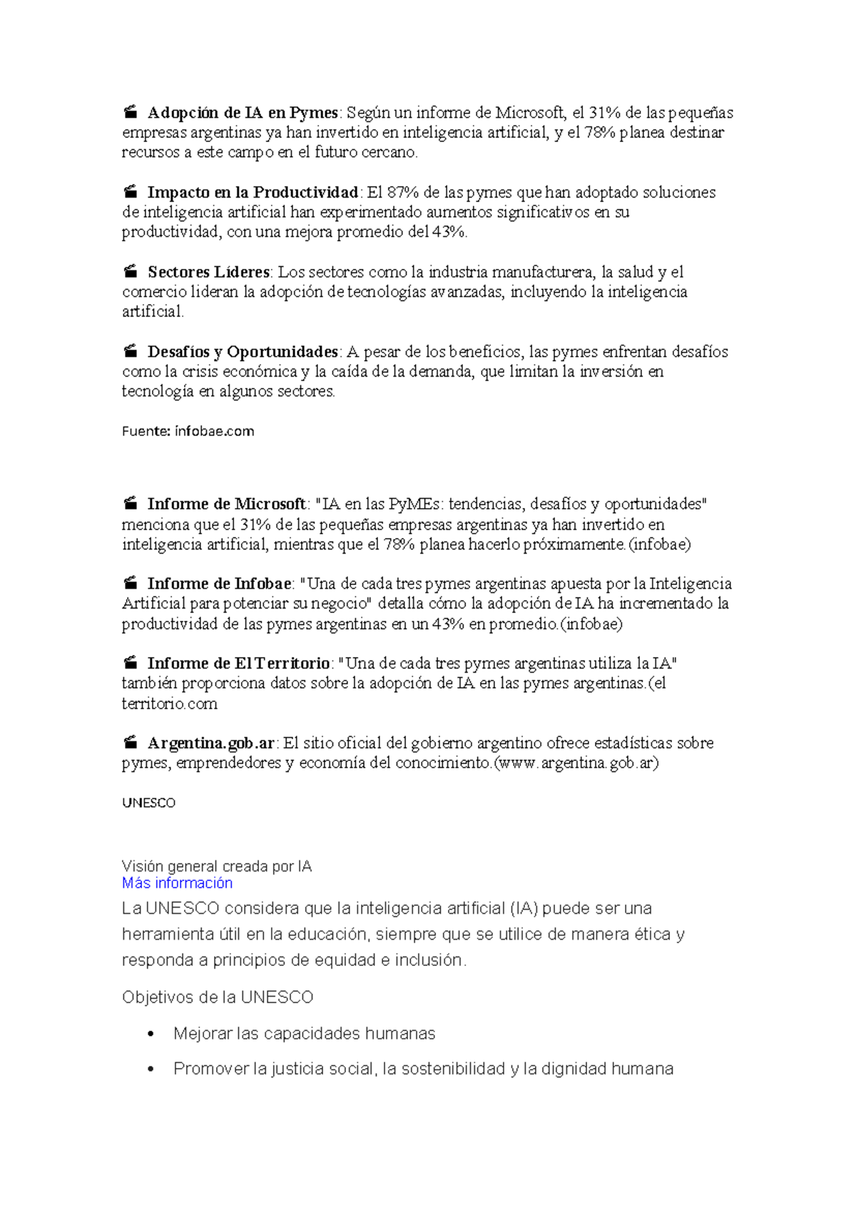 Adopción de IA en Pymes - Impacto en la Productividad: El 87% de las ...