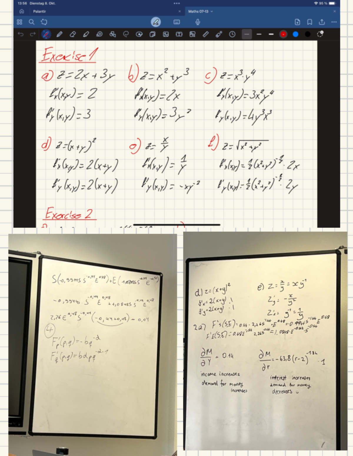 21-08 Maths Tutorial Notes: Exercises and Key Concepts - Studeersnel