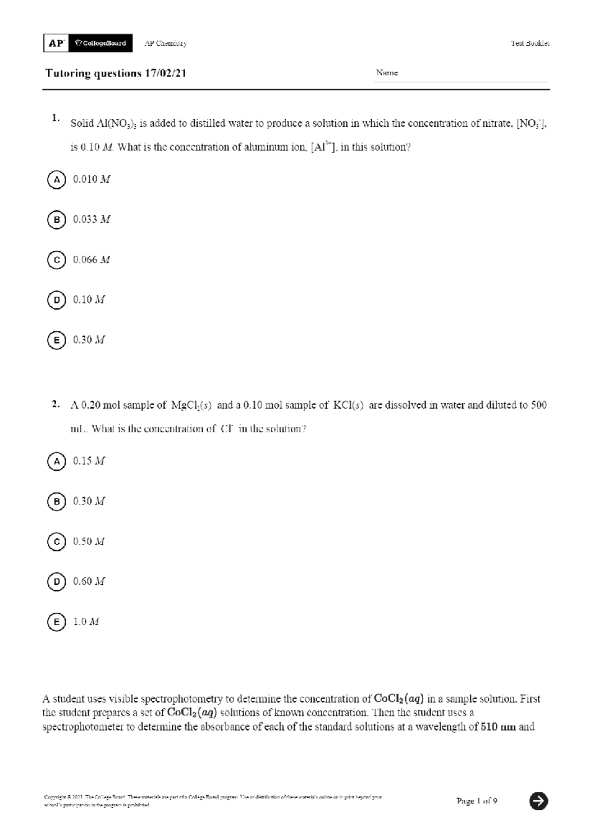 AP Chem Unit 6 Quiz: Thermodynamics & Reaction Energy Profiles - Studocu