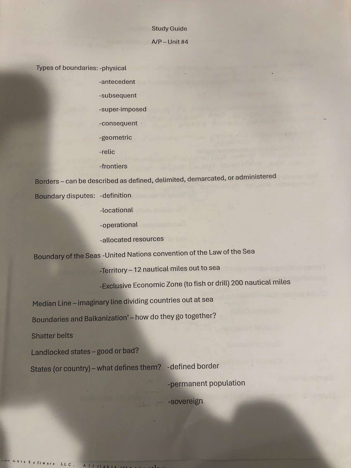 Final Exam Review Notes for Course Code: [Insert Course Code] - Study ...