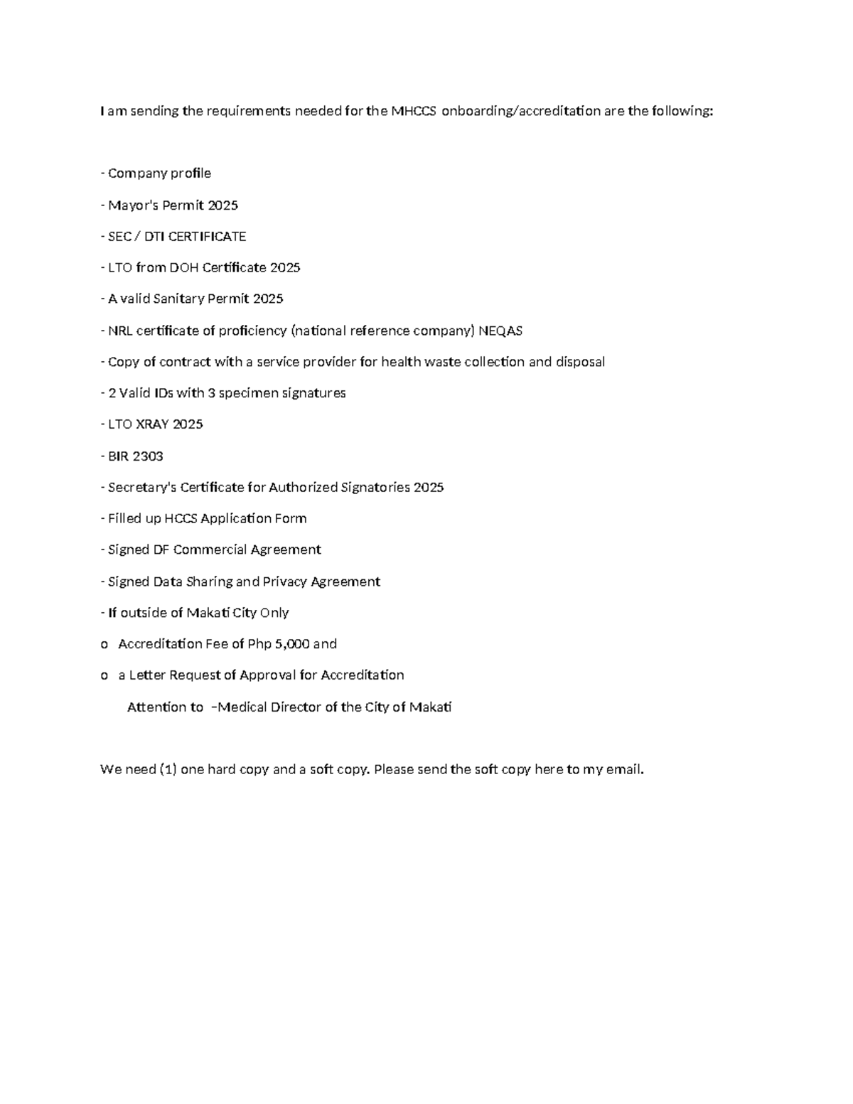 MHCCS Accreditation Requirements: Essential Documents for 2025 - Studocu