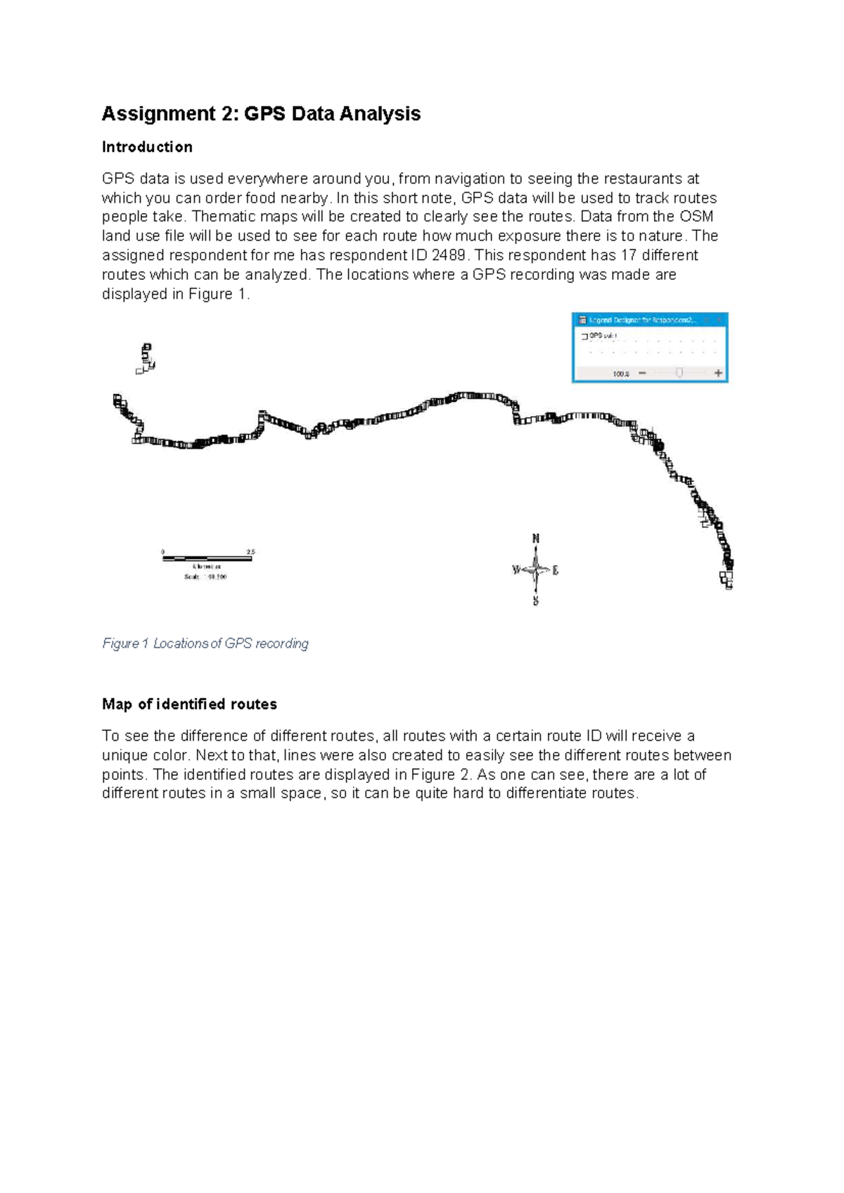 Assignment 2: GPS Data Analysis and Thematic Mapping - Studeersnel