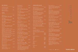 Baobab Café & Grill Menu: Starters, Mains, Desserts & Combos - Studocu