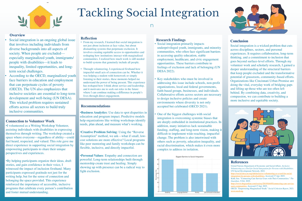 Tackling Social Integration: Insights and Reflections on Inclusion ...