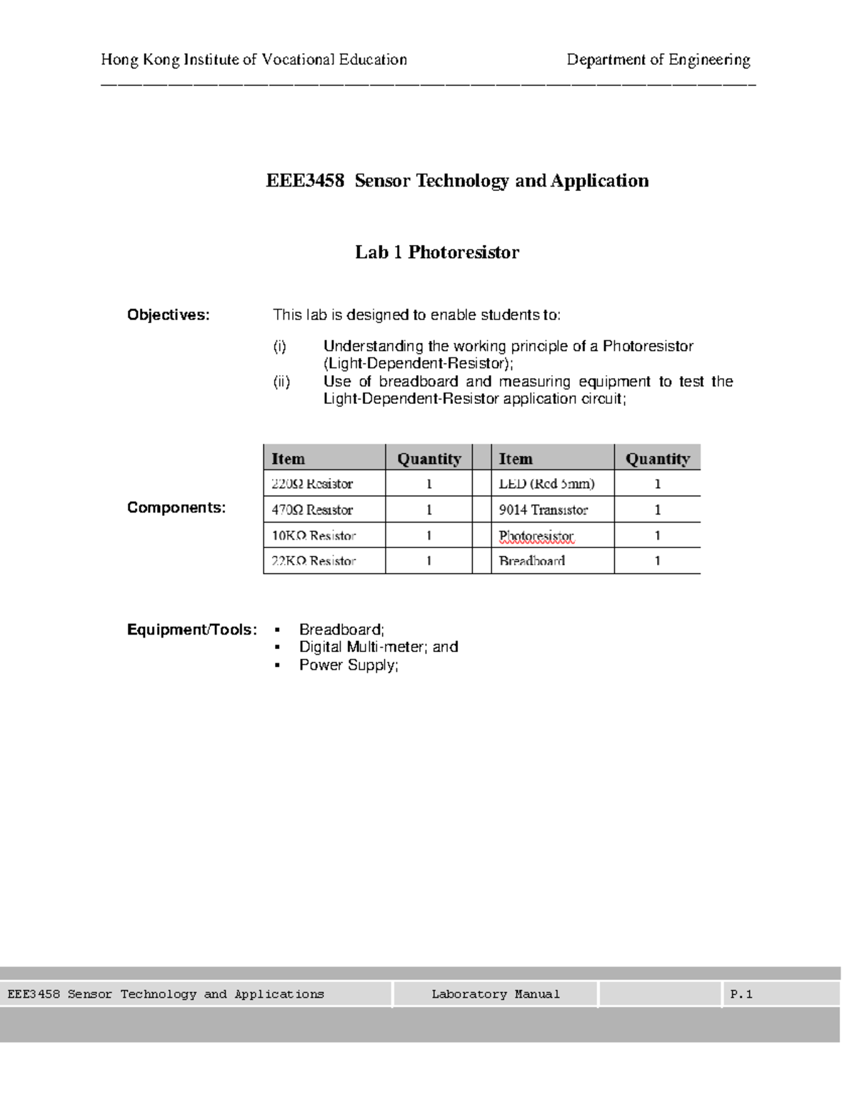 Chapter 3 Sensor Technology and Applications HK - - Studocu