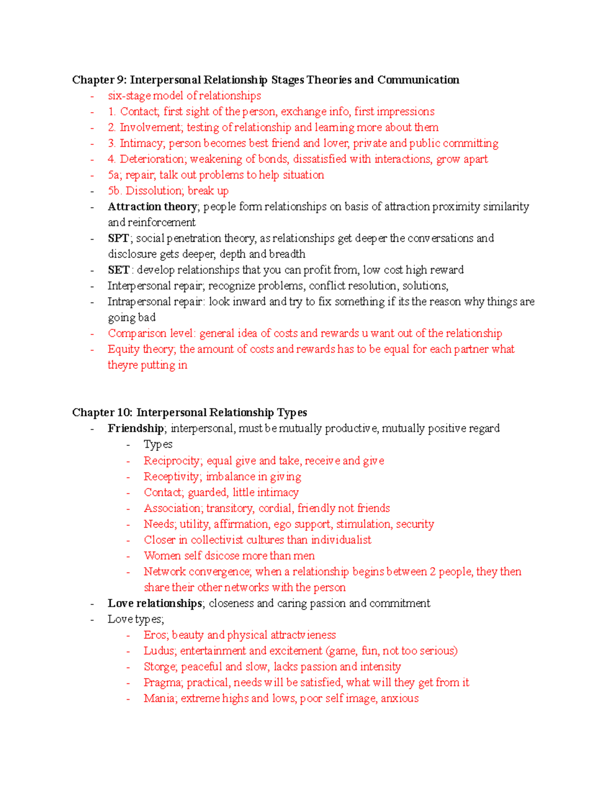 Interpersonal Conflict & Power Management Theories (INT 101) - Studocu