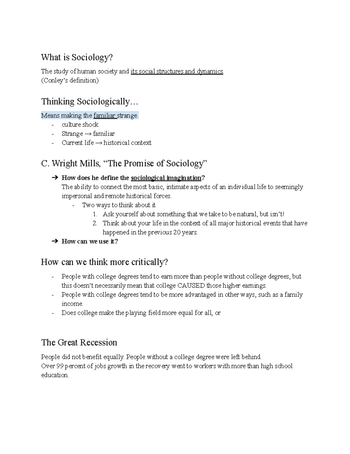 Sociological Insights: Gender, Deviance, and Institutions (SOC 101 ...
