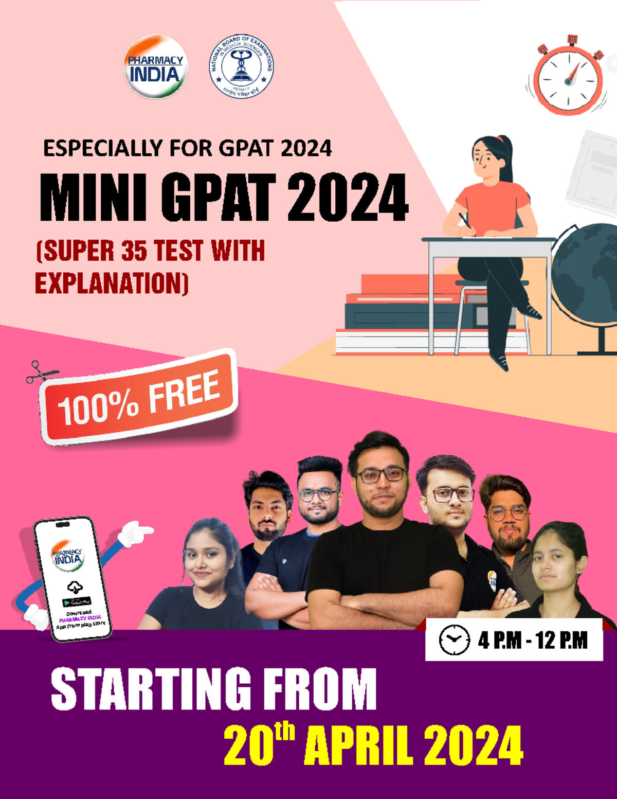 MINI GPAT 2024 Test Series: Super 35 with Explanations - Studocu