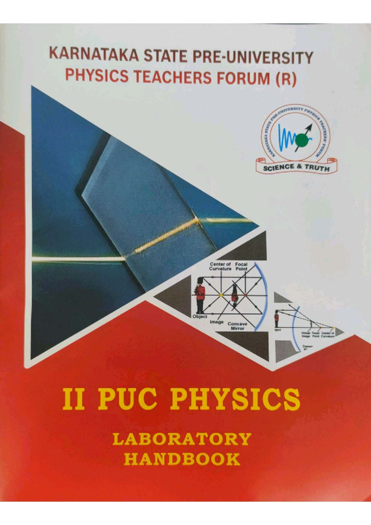 KSPUPTF II PUC Physics Practical Exam Manual: Experiments & Guidelines ...