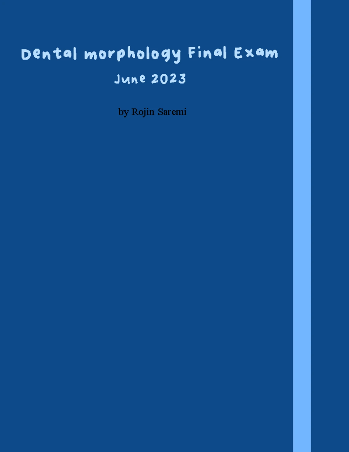 DMS Practical Notes on Polymers, Cements, and Impressions - Studocu