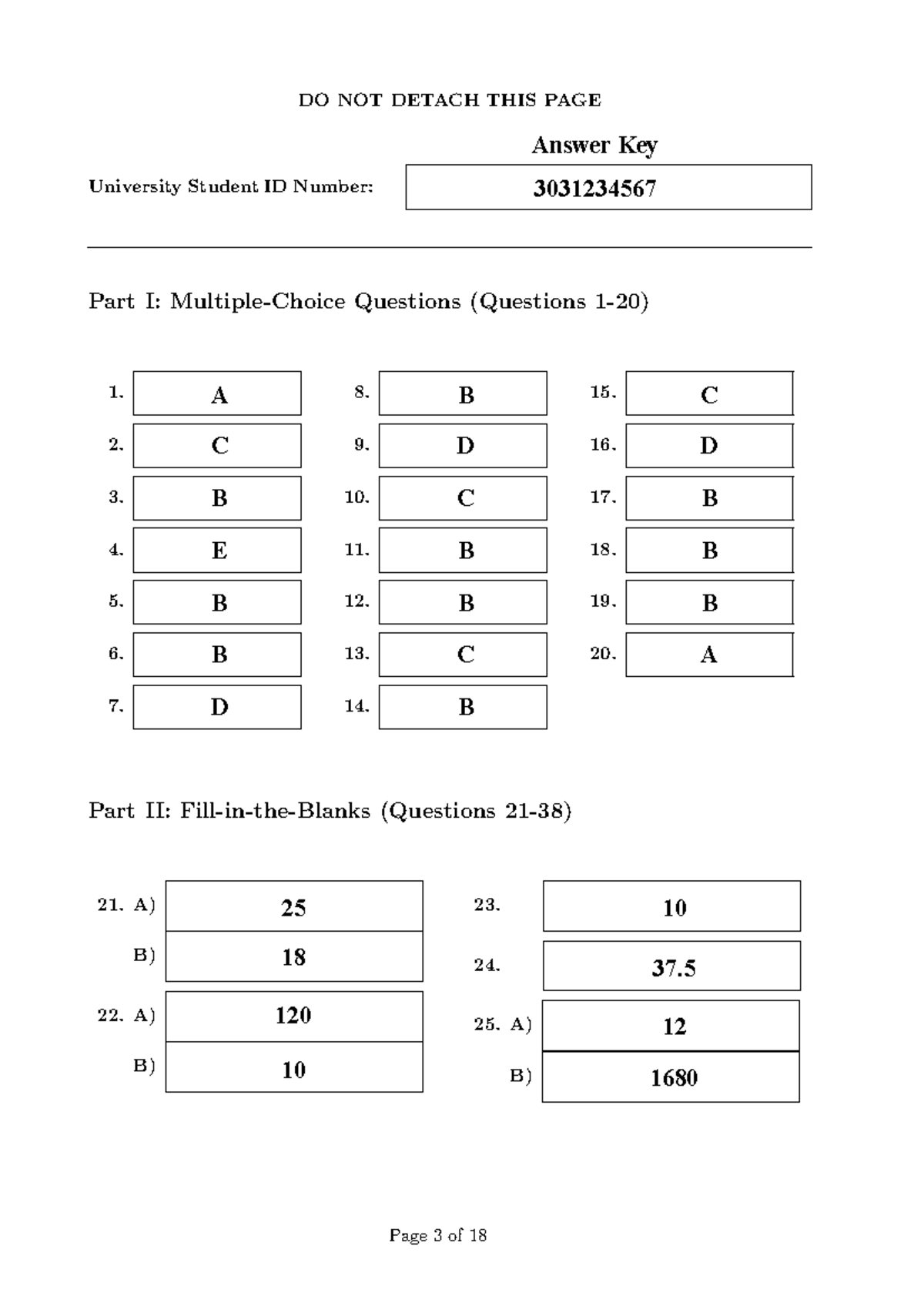 ECON1210 Mock Final Exam Answer Key 25-26S1 - Studocu