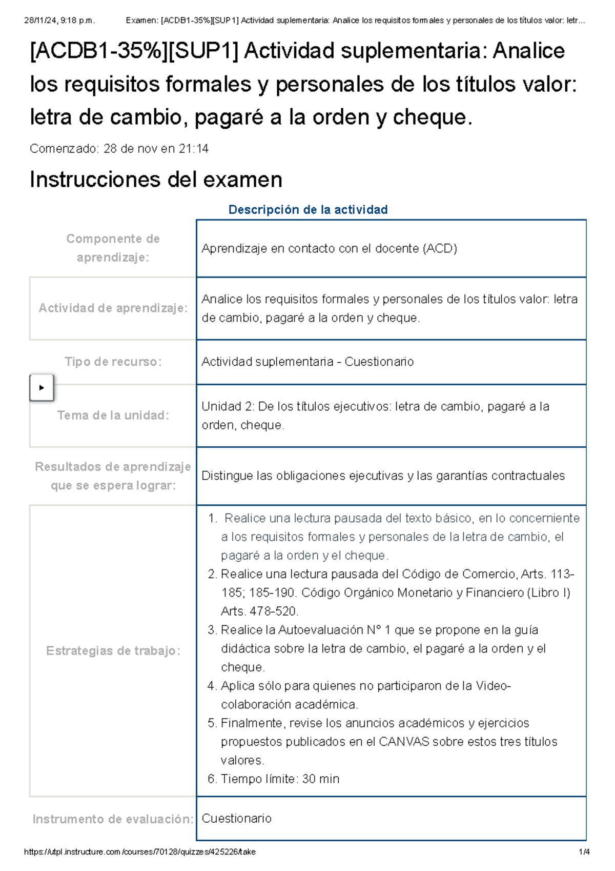 Análisis de Requisitos de Títulos Valor: Letra de Cambio, Pagaré y ...