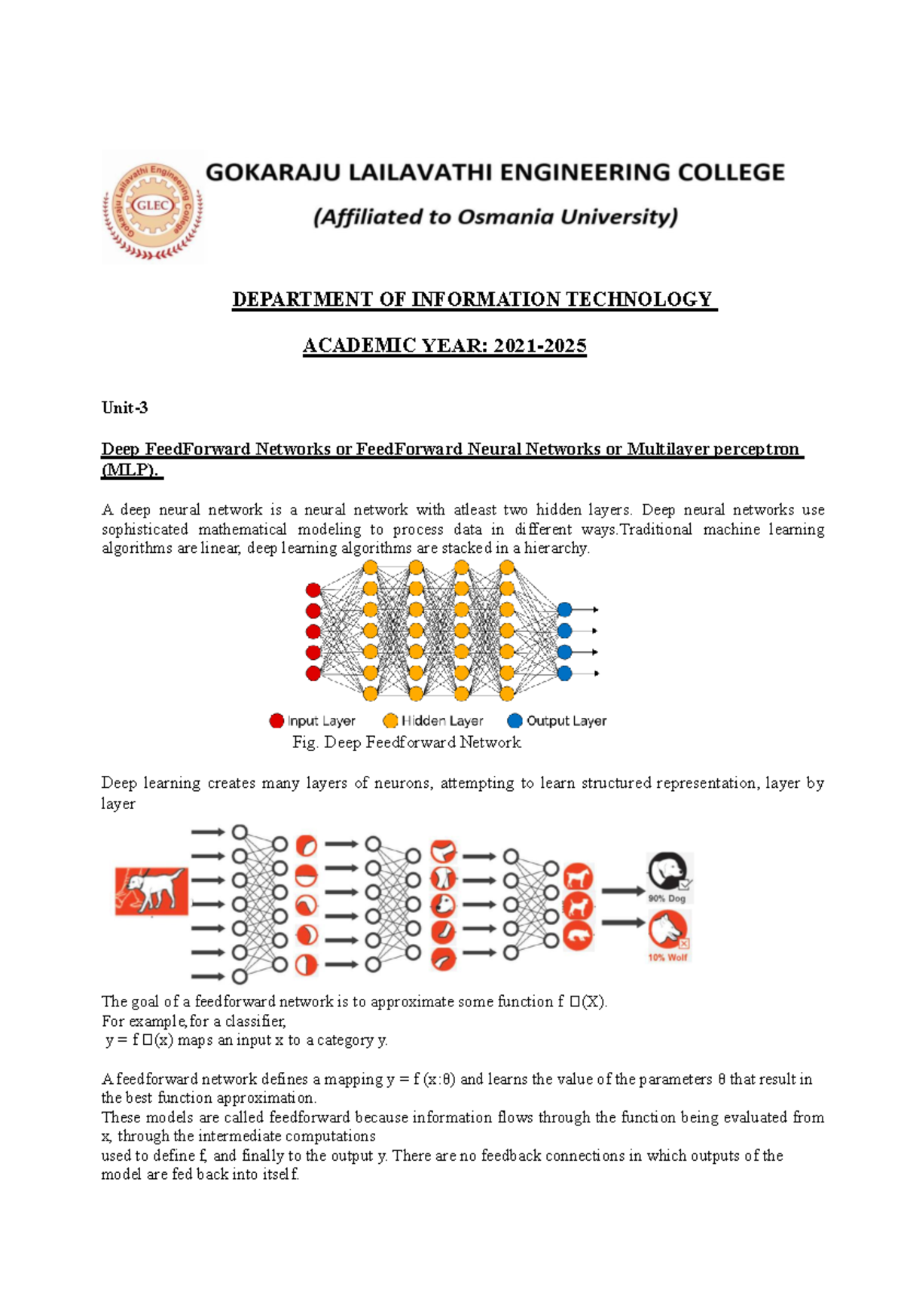 UNIT-3 (1) - Bda syllabus - DEPARTMENT OF INFORMATION TECHNOLOGY ...