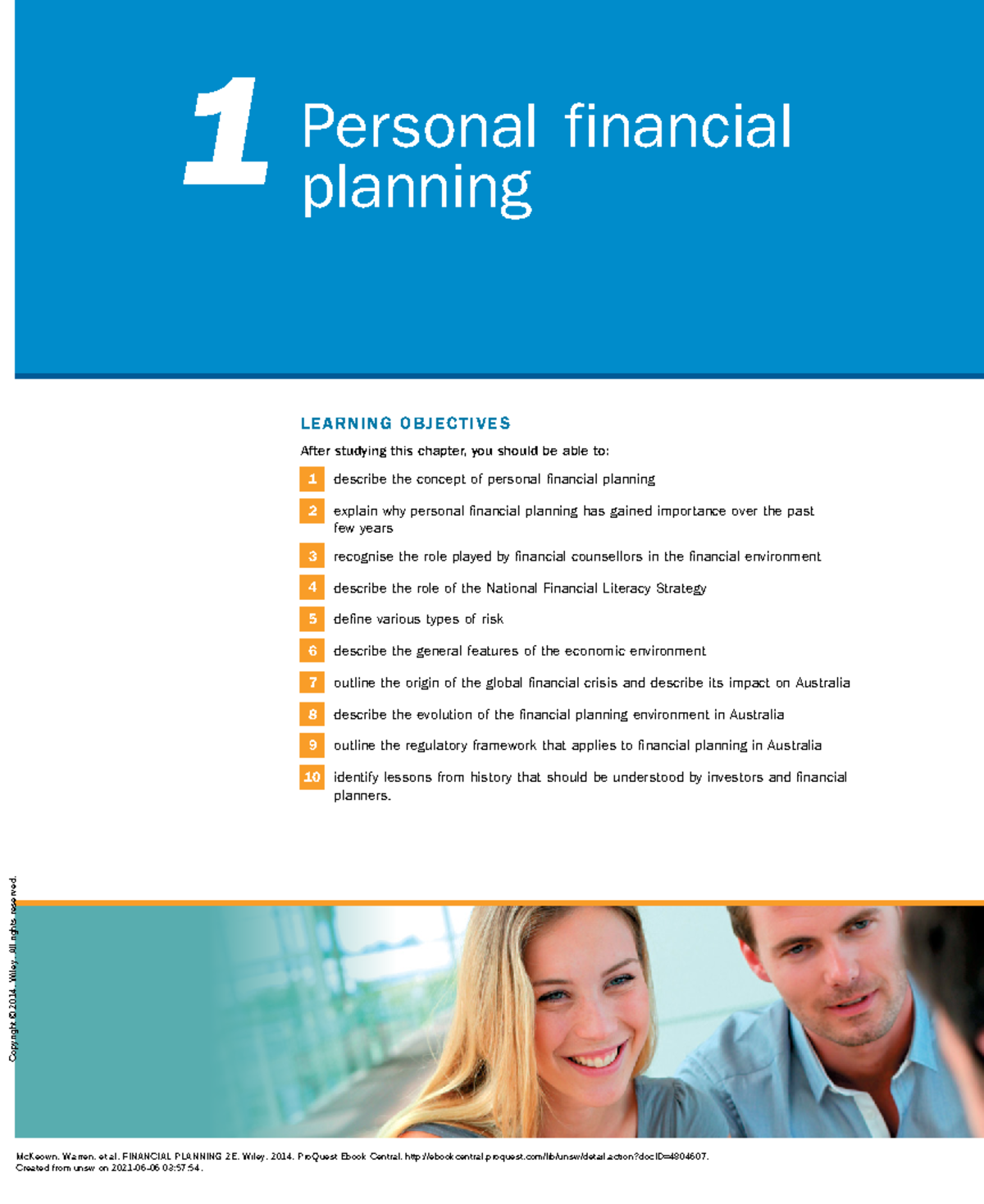 Financial Planning 2E - Chapter 1: Importance & Strategies for Personal ...