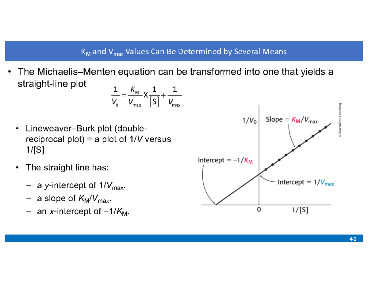 CHEM317 Chapter 5: Enzyme Inhibition Mechanisms & Kinetics - Studocu