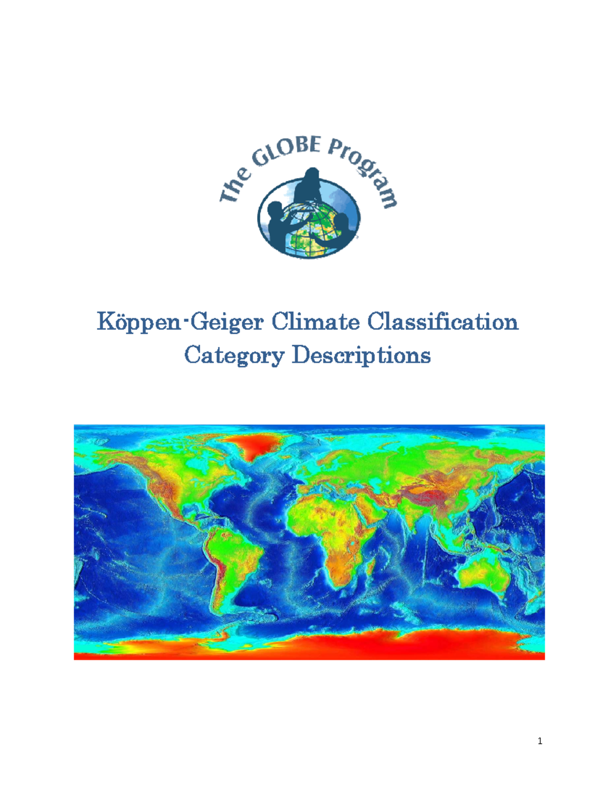 Köppen-Geiger Climate Classification Overview - Study Guide - Studocu