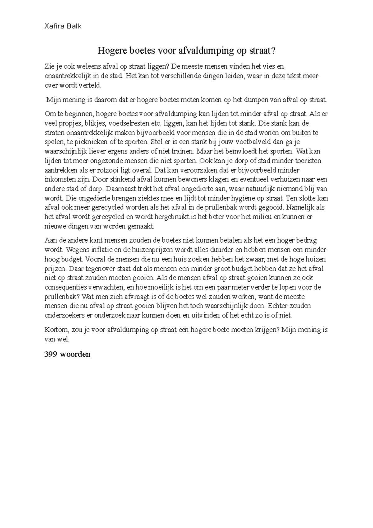 Betoog over hogere boetes voor afvaldumping in Nederland - Studeersnel