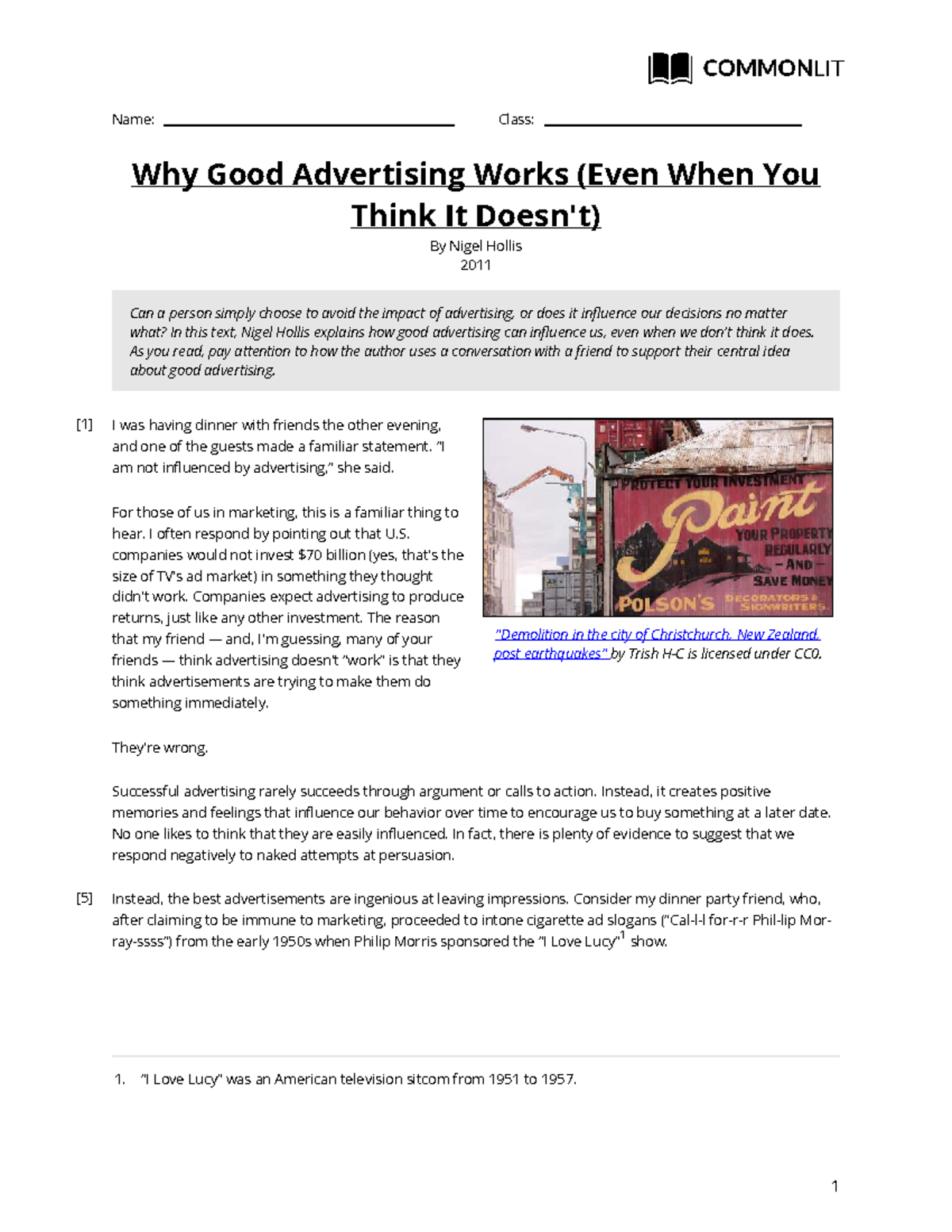 Effective Advertising Understanding When How And Why Advertising Works