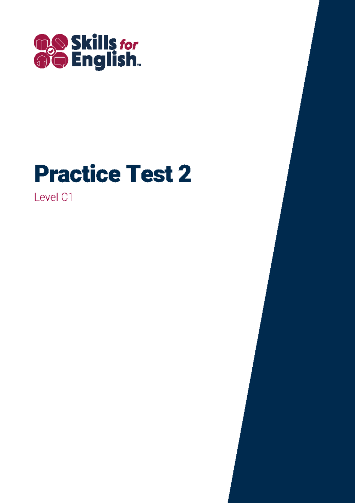 Practice-Test-C1 - Drills - Contents Practice Test Level C Practice ...