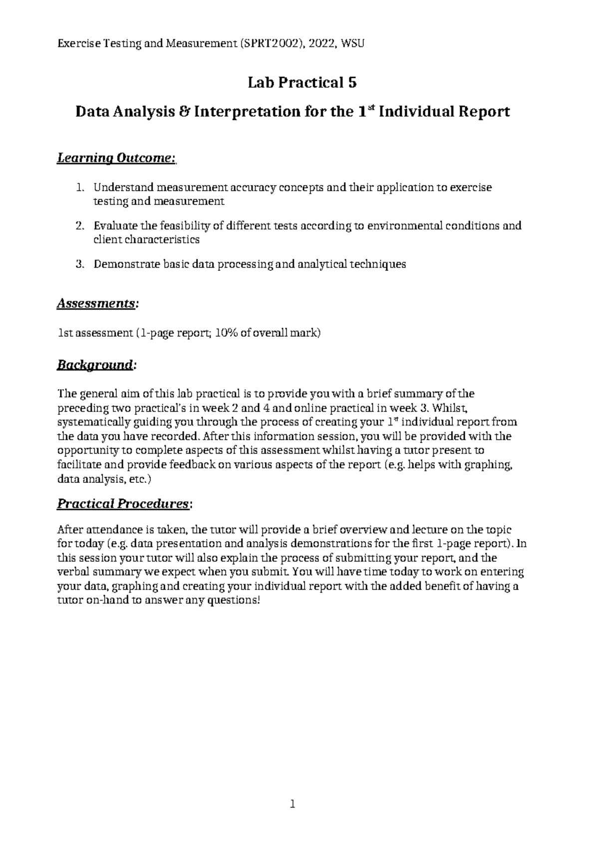 Lab Practical 5 (SPRT2002): Data Visualization & Interpretation Notes ...