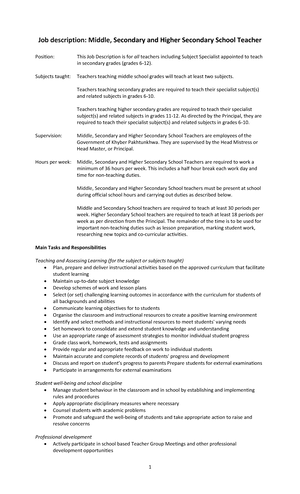 Final Exam Study Guide for Course Code ABC123 - KPK, PUBLIC SERVICE ...