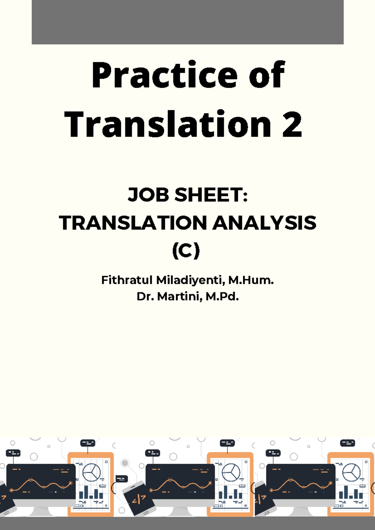 Translation Analysis Practice - Job Sheet Po T 2 (C) - Studocu
