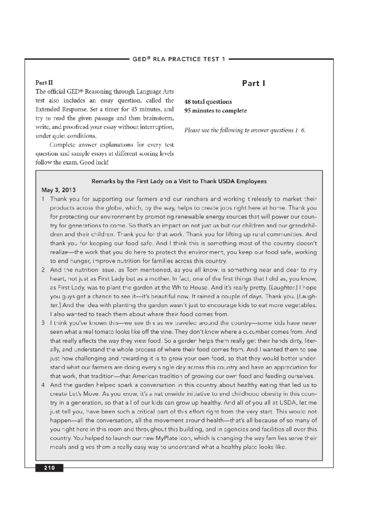 RLA PRACTICE TEST 1 (Intensive) - Essay & Response Guide - Studocu