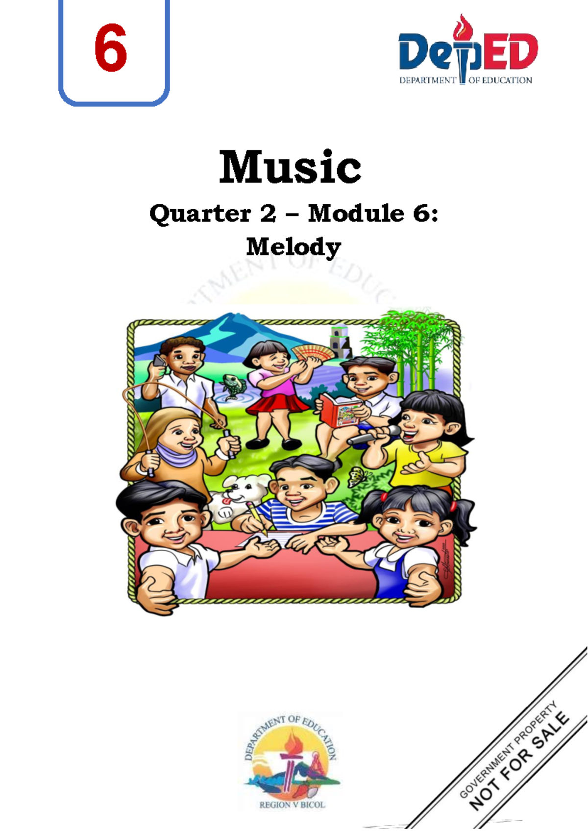 Music Grade 6 - Q2 Module 6: Understanding Melody (Weeks 7-8) - Studocu