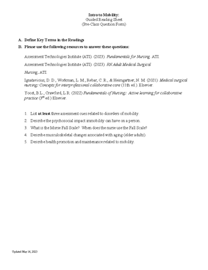I & O Activity student version - Intake and Output Practice Questions ...