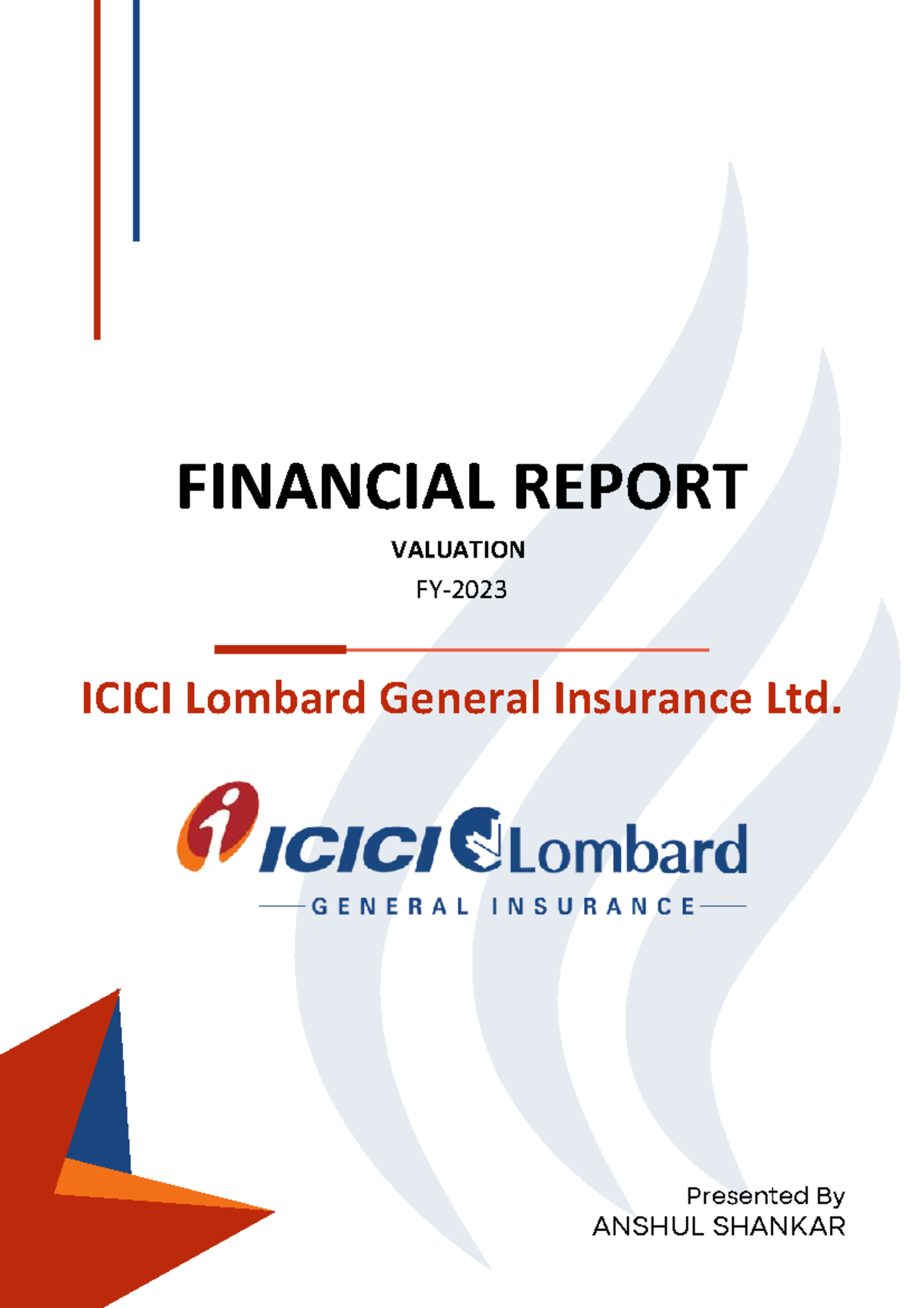 ICICI Lombard General Insurance Financial Report Analysis - Studocu