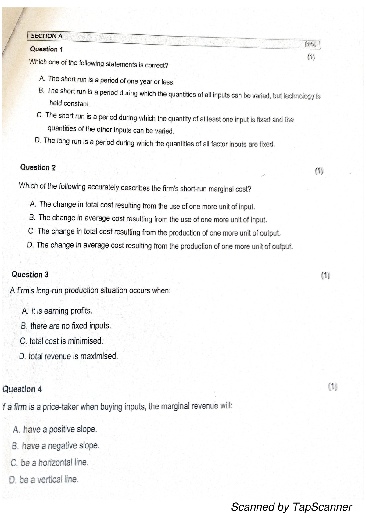 ECON 112 Test 3 Review - BCom/BSc Exam Preparation Guide - Studocu