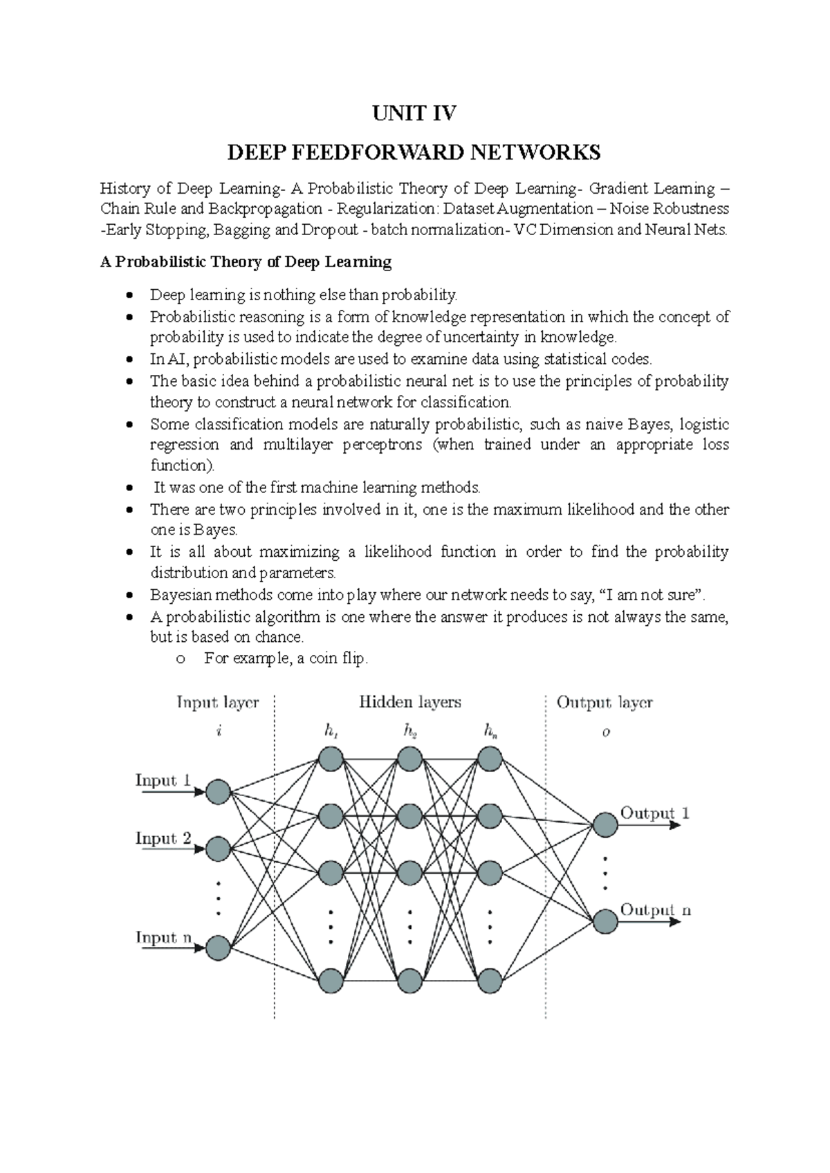 Deep Feedforward Networks: Understanding Gradient Learning ...