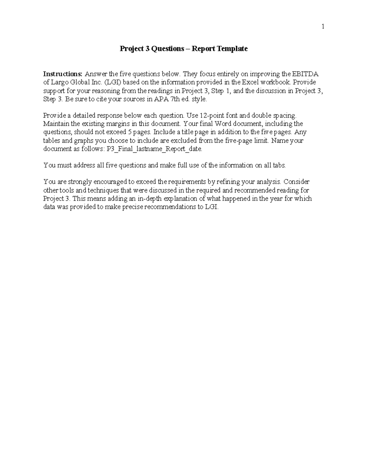 P3 Final Arokarawei Report Feb 20 2024 - Project 3 Questions – Report ...
