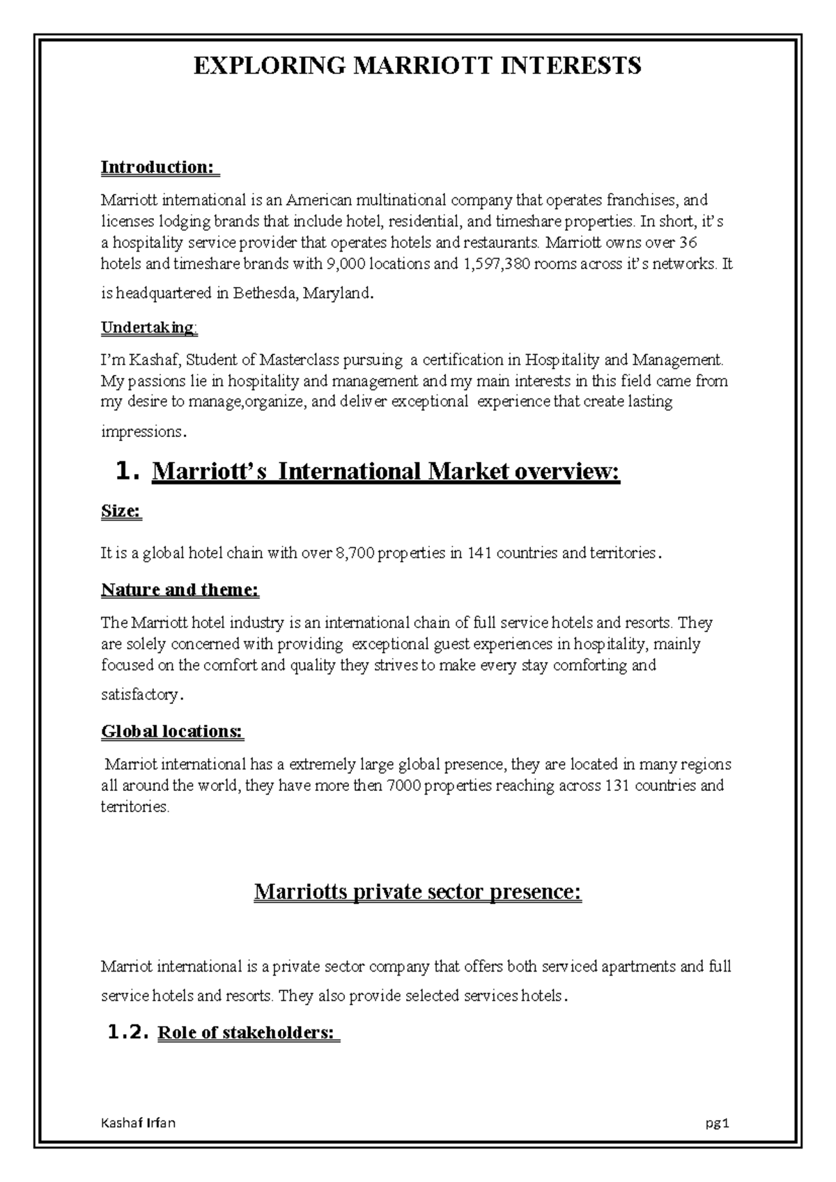 Marriott International Overview: Insights for Hospitality MGMT 101 ...