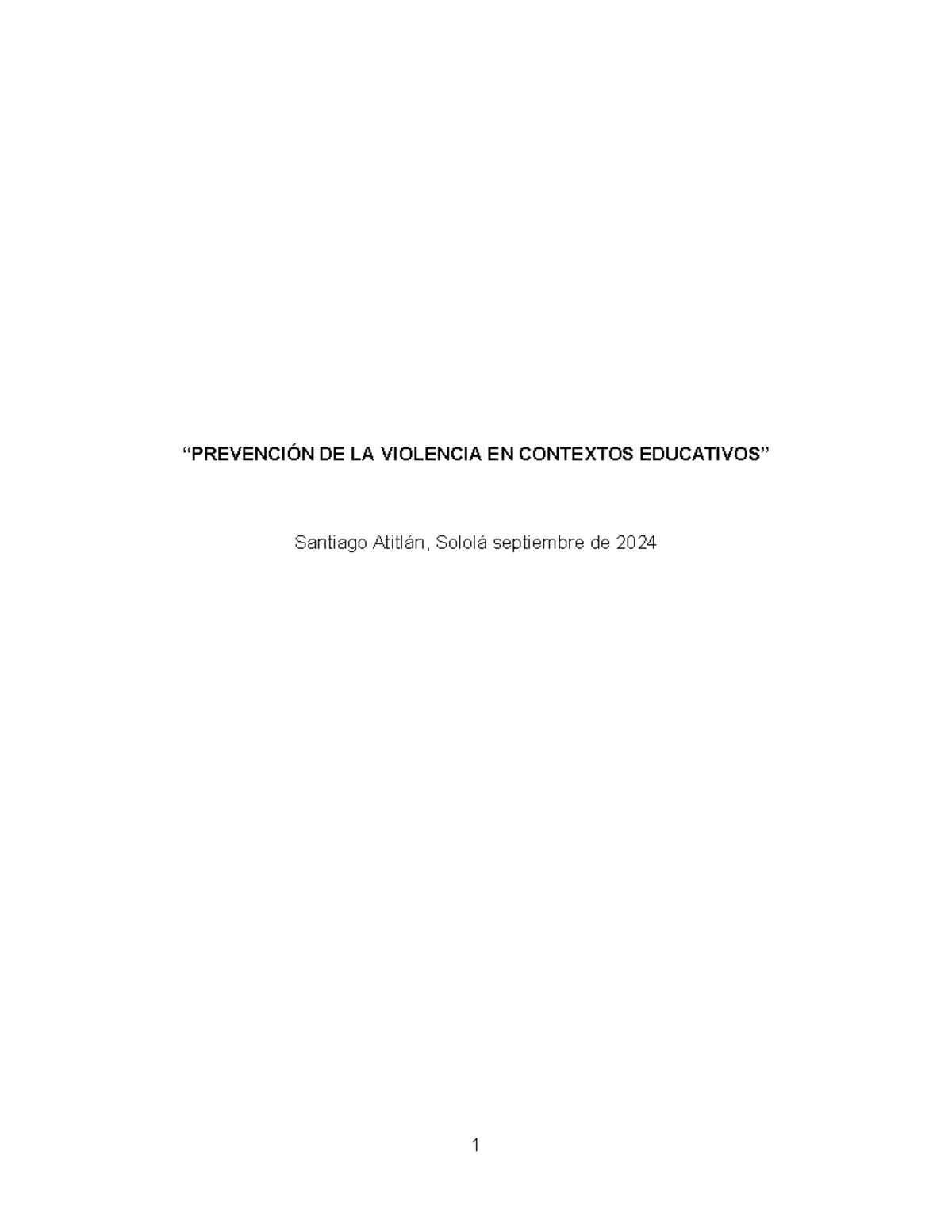 Prevención de la Violencia Verbal en Contextos Educativos: E.O.R.M ...