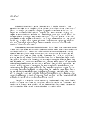 Educ 210 Reading Notes - Week Two Reading Notes Bell - Theoretical ...
