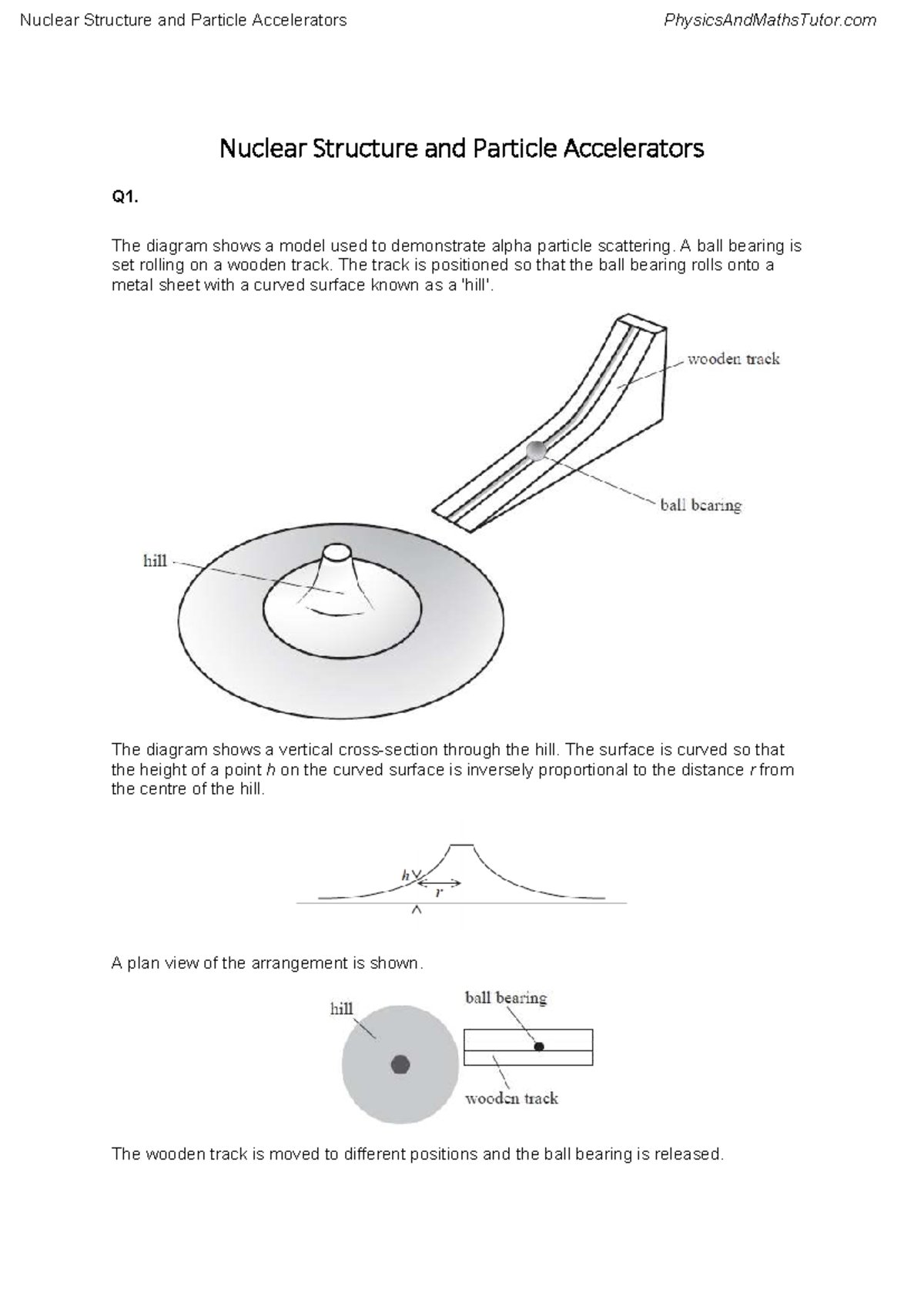 Nuclear Structure and Particle Accelerators: Key Concepts and ...