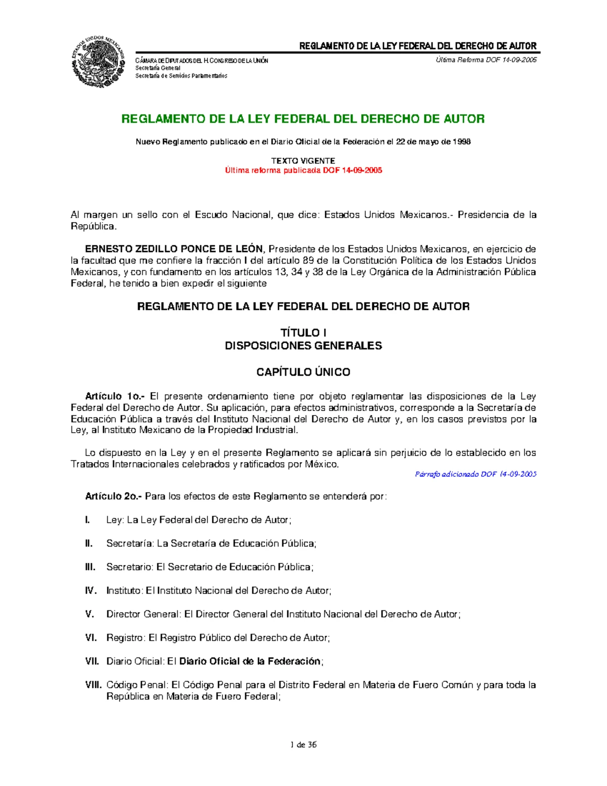 LFPP - Ley Federal de Protección a la Propiedad Industrial - 2020 - Studocu