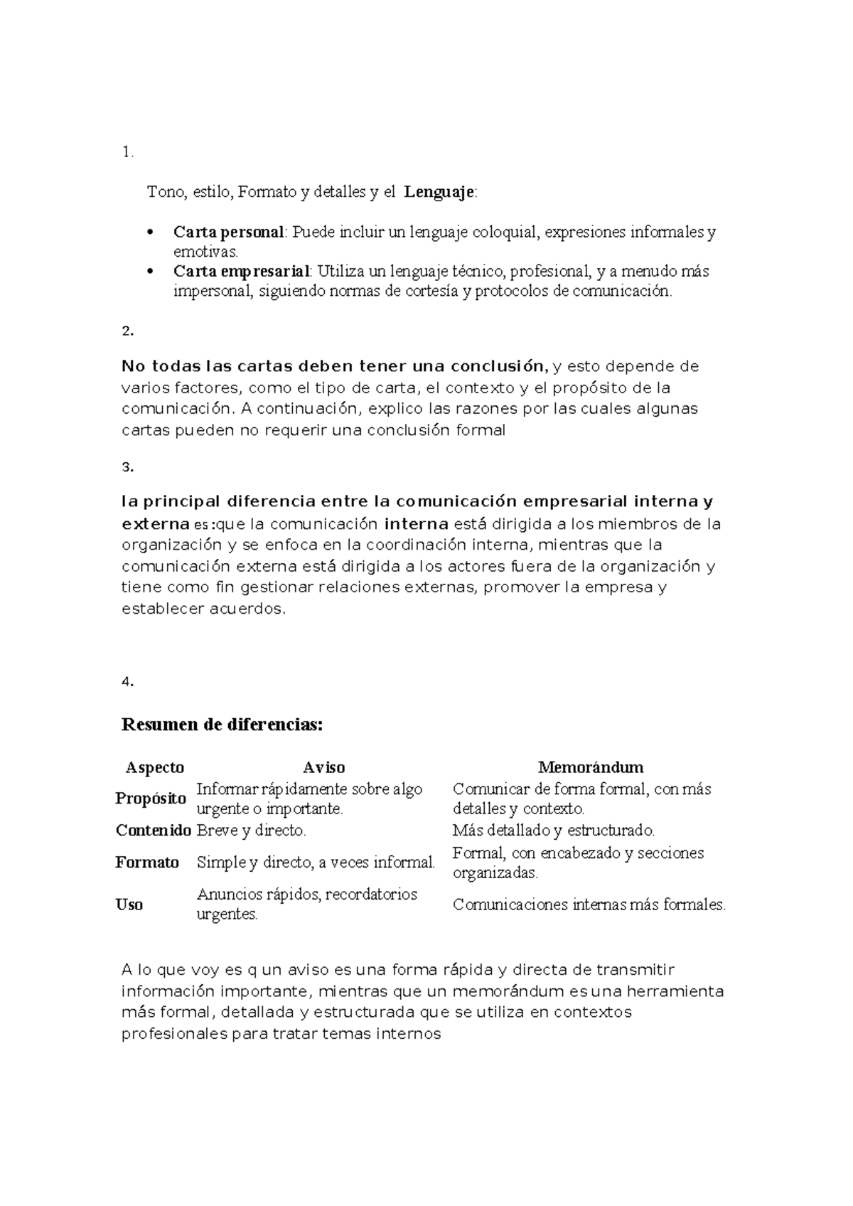 Tema 5 cep - afva - 1. Tono, estilo, Formato y detalles y el Lenguaje ...