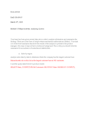 CS 370 MOD1 KAbbott - Module 1 Assignment - Keon Abbott January 10th ...