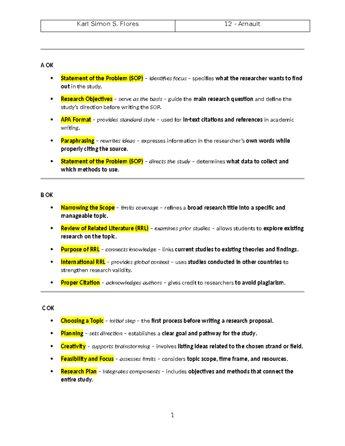 Reviewer in Inquiries, Investigations, and Immersion (3i's) - SOP and ...