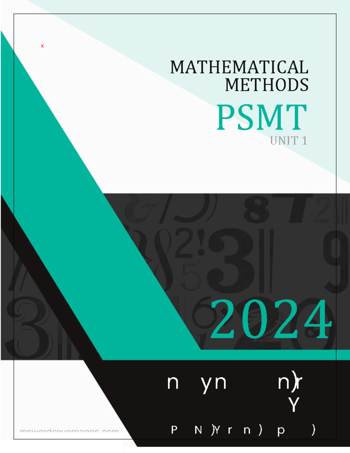 Mathematical Methods PSMT Unit 1 2024: Temperature Analysis in Minnipa ...