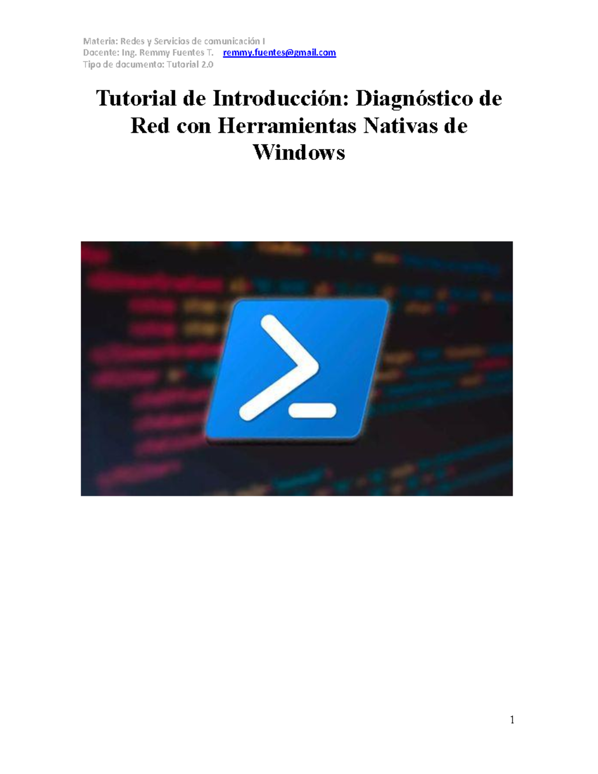 Tutorial 2.0: Diagnóstico de Red con Python - Redes y Servicios I - Studocu