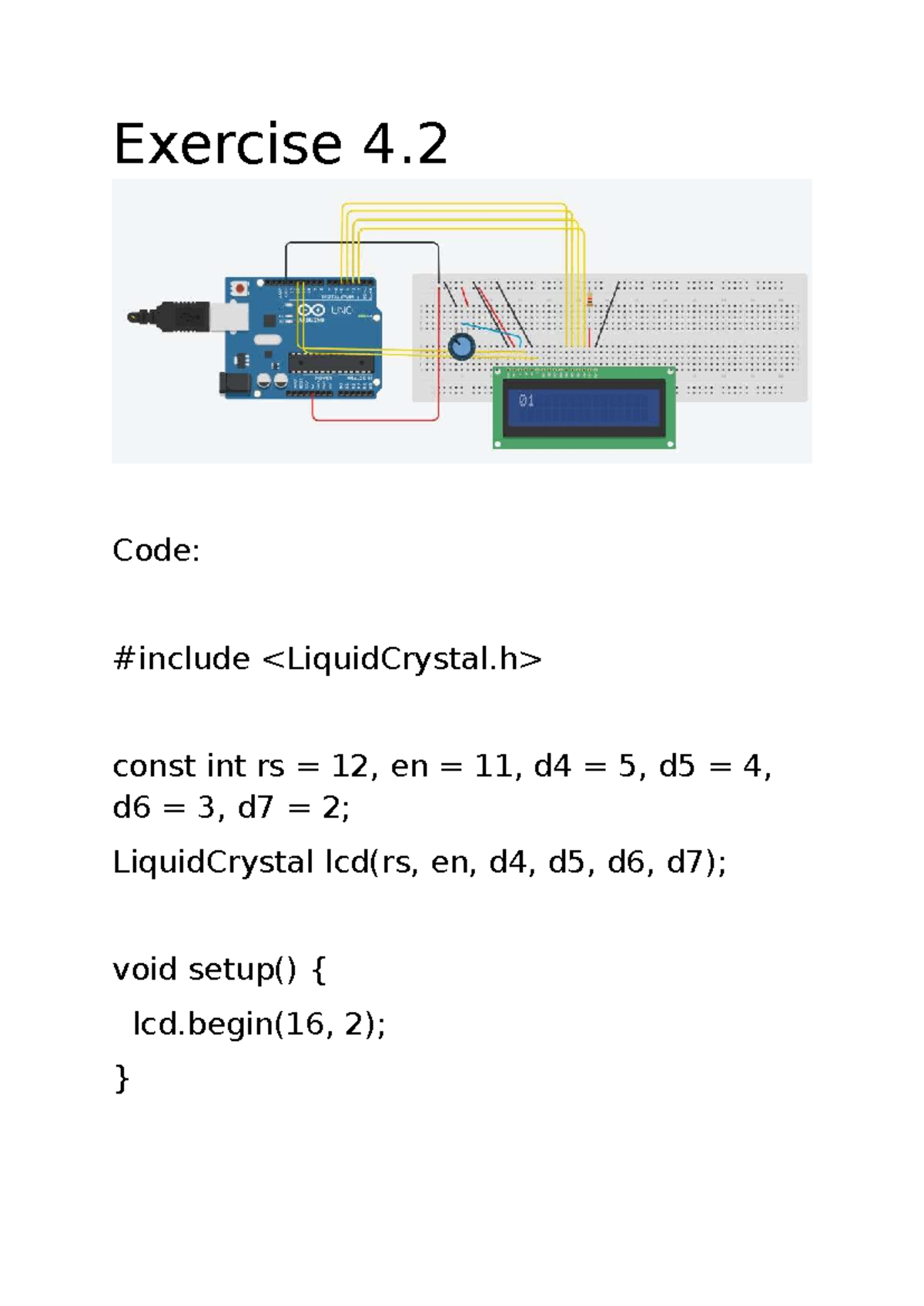 Exercise 4.2: IOT Project Code Implementation and Authentication Logic ...