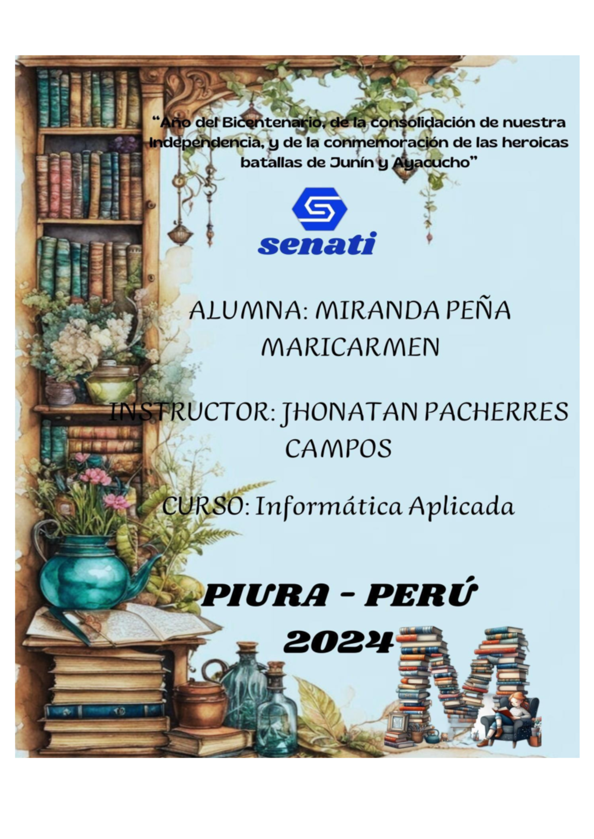 Informatica Miranda - Entregable - PLAN DE TRABAJO DEL ESTUDIANTE ...