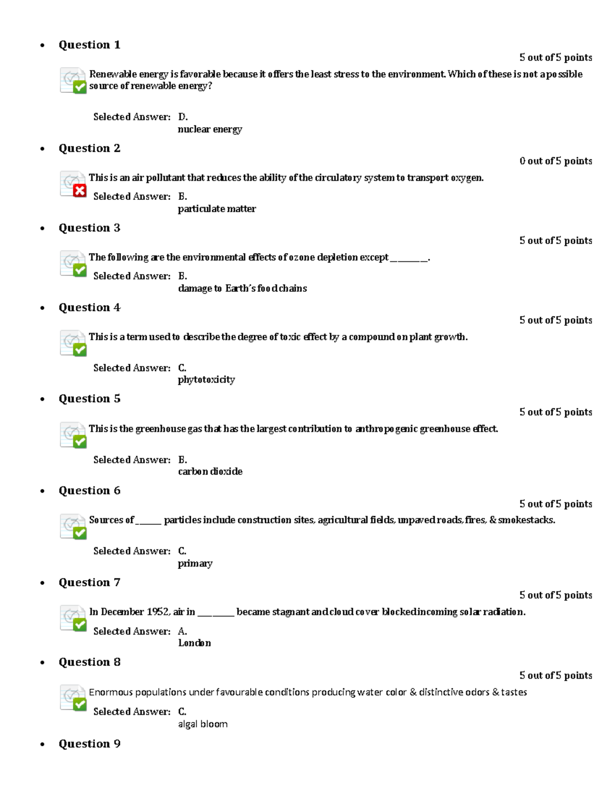 GED110 Module 2: Environmental Exam Questions and Answers - Studocu