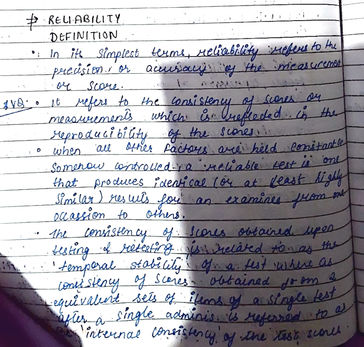 ReLI 3.5: Understanding Reliability and Its Measurement Methods - Studocu