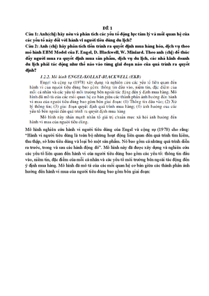 [Solved] Anh ch hy nu v phn tch cc yu t ng lc tm l v mi quan h ca cc yu ...