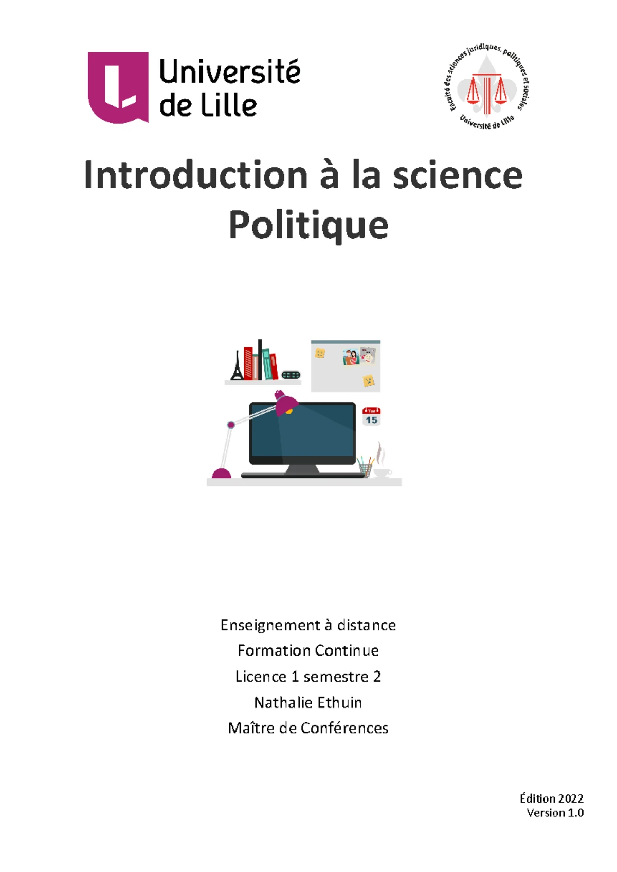 Document sans titre-2 - Cours IPM séance 1 - Le terme de politique ...