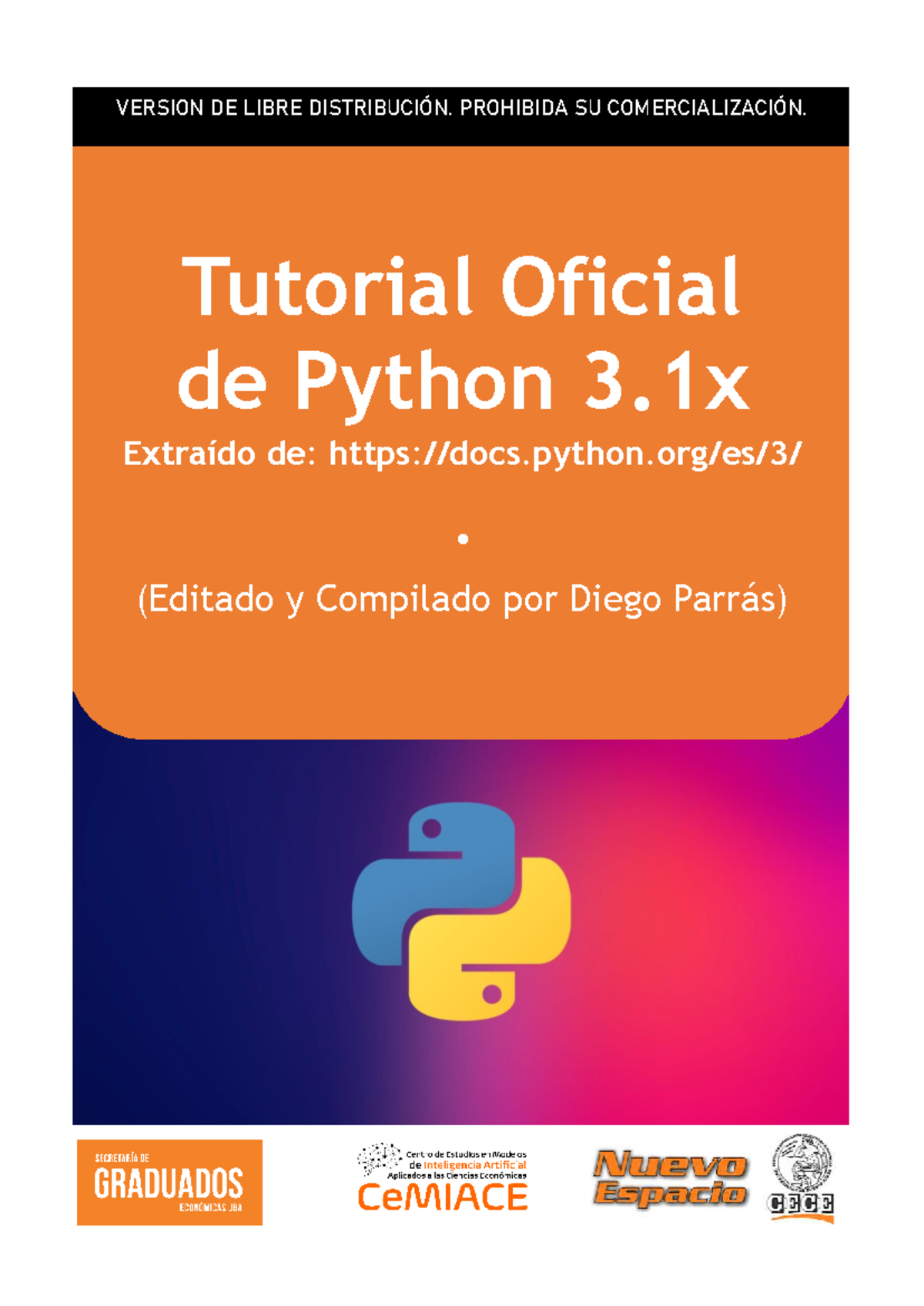 Tutorial Oficial de Python 3.1x - Compilado por Diego Parrás - Studocu